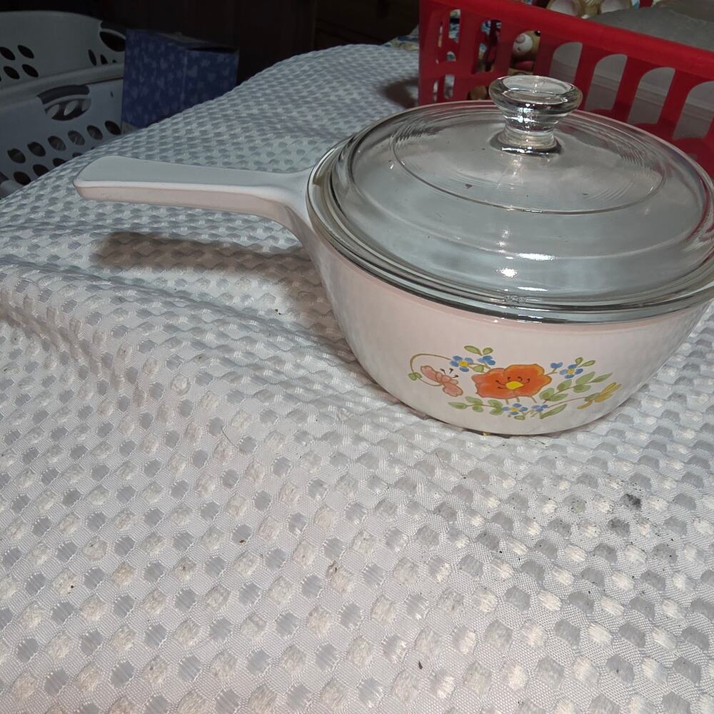 CORNING WARE 6.5" WILDFLOWER P83 MENUETTE SKILLET PAN